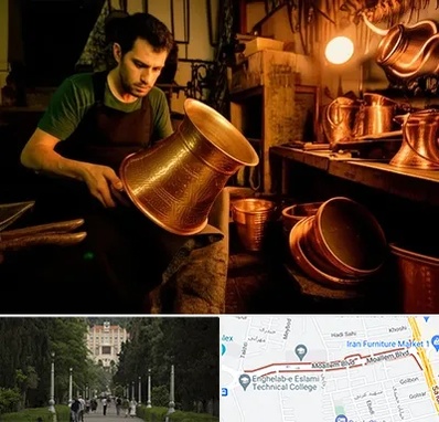 خریدار ظروف مسی در بلوار معلم رشت 