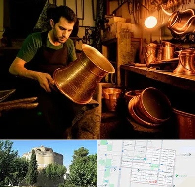 خریدار ظروف مسی در مرداویج اصفهان 