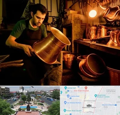 خریدار ظروف مسی در بهارستان