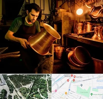 خریدار ظروف مسی در سالاریه قم 