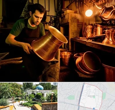 خریدار ظروف مسی در باغمیشه تبریز 