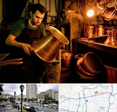 خریدار ظروف مسی در شمال غرب تهران