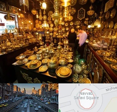 خریدار ظروف برنجی در نواب