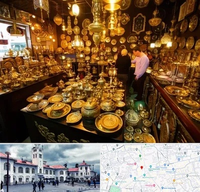 خریدار ظروف برنجی در میدان شهرداری رشت 