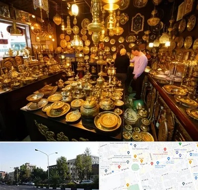 خریدار ظروف برنجی در میدان کاج 