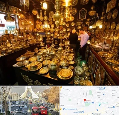 خریدار ظروف برنجی در خیابان آزادی 