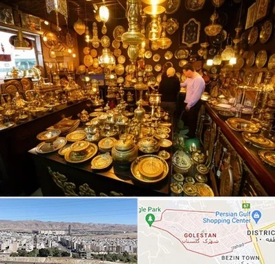 خریدار ظروف برنجی در شهرک گلستان شیراز 