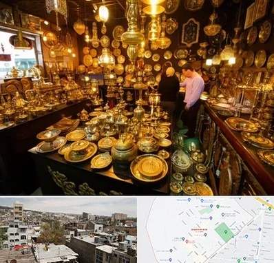 خریدار ظروف برنجی در شمیران نو 