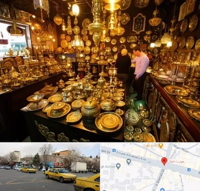 خریدار ظروف برنجی در شهناز تبریز 