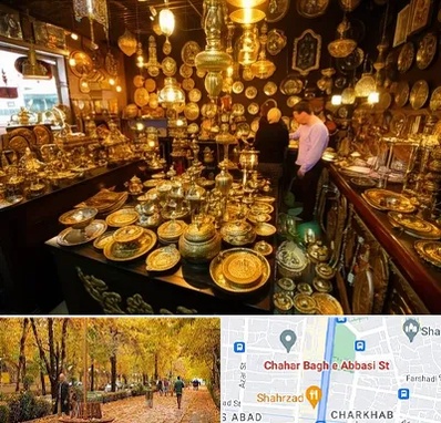 خریدار ظروف برنجی در چهارباغ اصفهان 