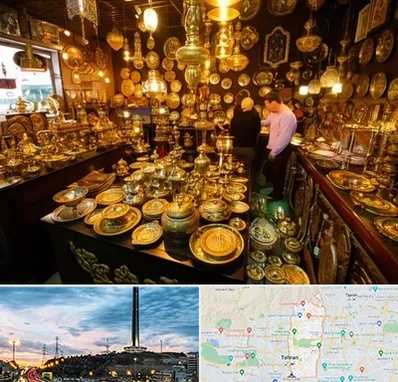 خریدار ظروف برنجی در منطقه 2 تهران