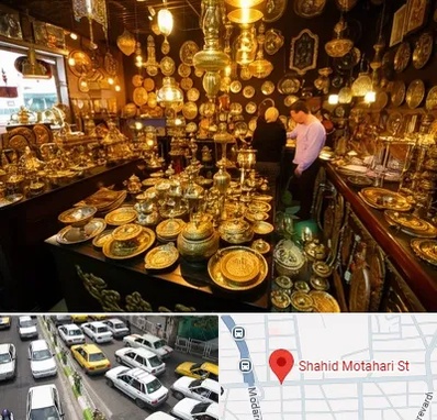 خریدار ظروف برنجی در مطهری تهران