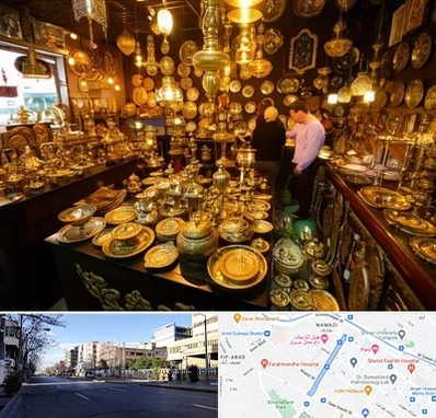 خریدار ظروف برنجی در خیابان ملاصدرا شیراز