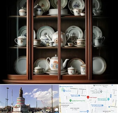 خریدار ظروف قدیمی در کارگر جنوبی 