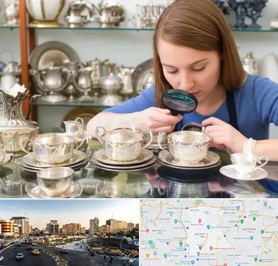 خریدار ظروف نقره در منطقه 7 تهران