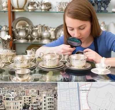 خریدار ظروف نقره در اسکندری 