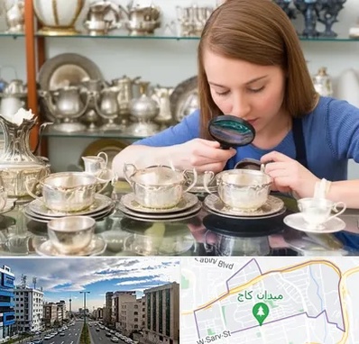 خریدار ظروف نقره در سعادت آباد 