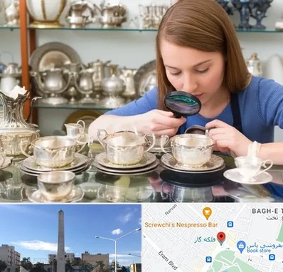 خریدار ظروف نقره در فلکه گاز شیراز 