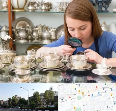 خریدار ظروف نقره در میدان کاج