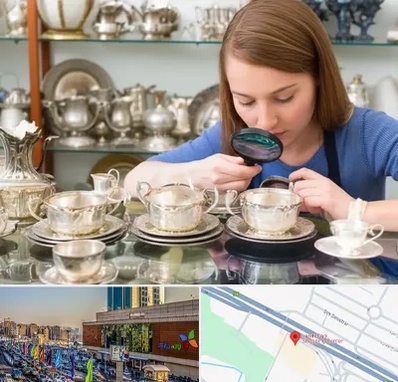 خریدار ظروف نقره در لاله پارک تبریز 