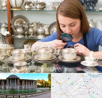 خریدار ظروف نقره در عفیف آباد شیراز 