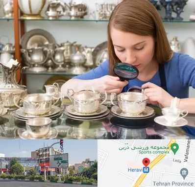 خریدار ظروف نقره در هروی 