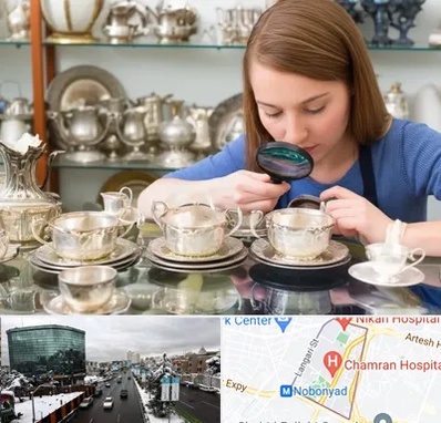 خریدار ظروف نقره در اقدسیه 