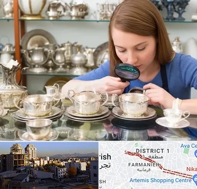 خریدار ظروف نقره در فرمانیه 