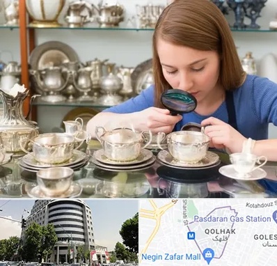 خریدار ظروف نقره در قلهک 