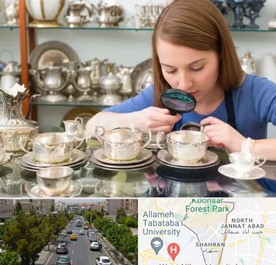 خریدار ظروف نقره در شهران