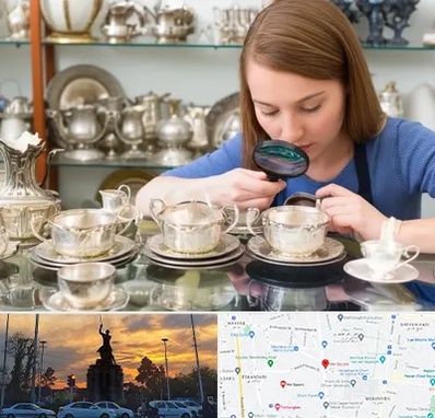 خریدار ظروف نقره در میدان حر
