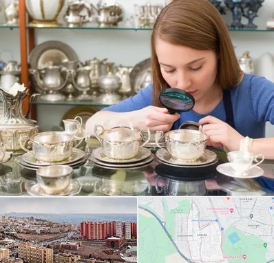 خریدار ظروف نقره در سهند تبریز 