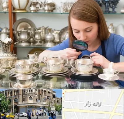 خریدار ظروف نقره در لاله زار