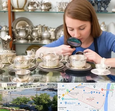 خریدار ظروف نقره در گلستان اهواز 