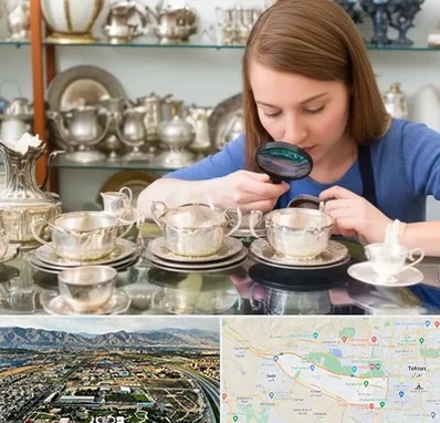خریدار ظروف نقره در منطقه 21 تهران 