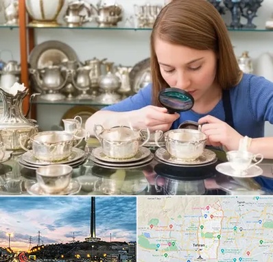 خریدار ظروف نقره در منطقه 2 تهران 