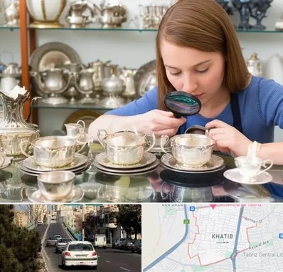 خریدار ظروف نقره در خطیب تبریز 