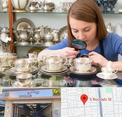 خریدار ظروف نقره در رودکی