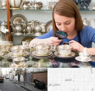 خریدار ظروف نقره در خیابان نامجو