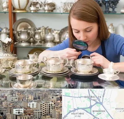 خریدار ظروف نقره در جنوب شرق تهران