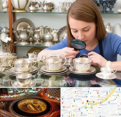 خریدار ظروف نقره در میدان ولیعصر 