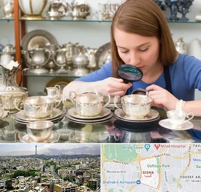 خریدار ظروف نقره در گیشا