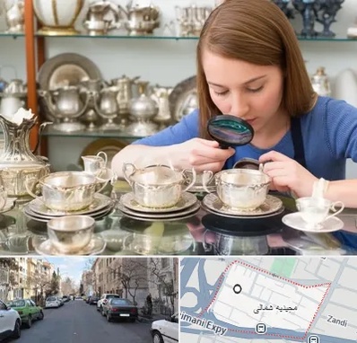 خریدار ظروف نقره در مجیدیه شمالی