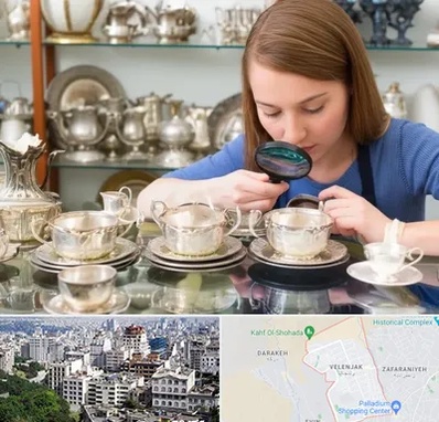 خریدار ظروف نقره در ولنجک 