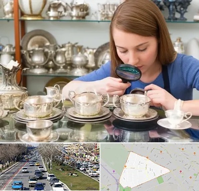 خریدار ظروف نقره در احمدآباد مشهد 