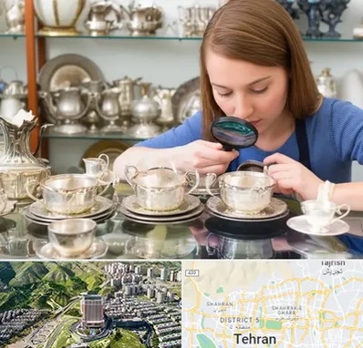 خریدار ظروف نقره در شمال تهران 