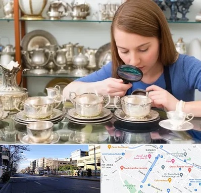 خریدار ظروف نقره در خیابان ملاصدرا شیراز 