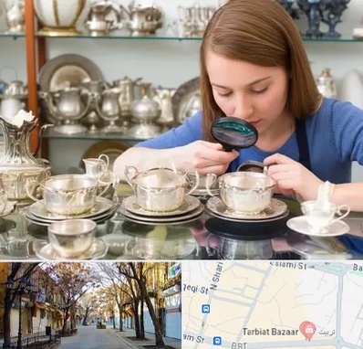 خریدار ظروف نقره در تربیت تبریز 