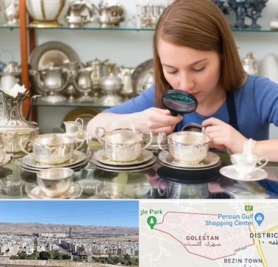 خریدار ظروف نقره در شهرک گلستان شیراز 