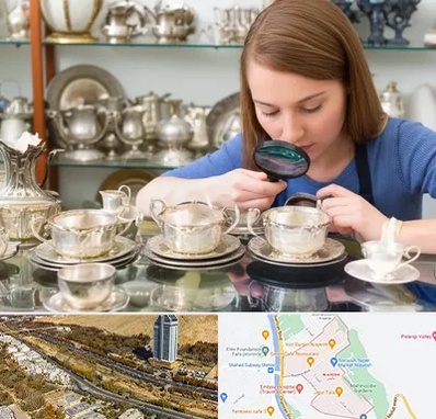 خریدار ظروف نقره در خیابان نیایش شیراز 